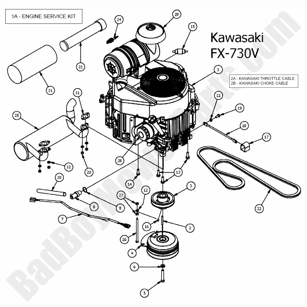 2017 Outlaw & Outlaw Extreme - Engine - Kawasaki FX730